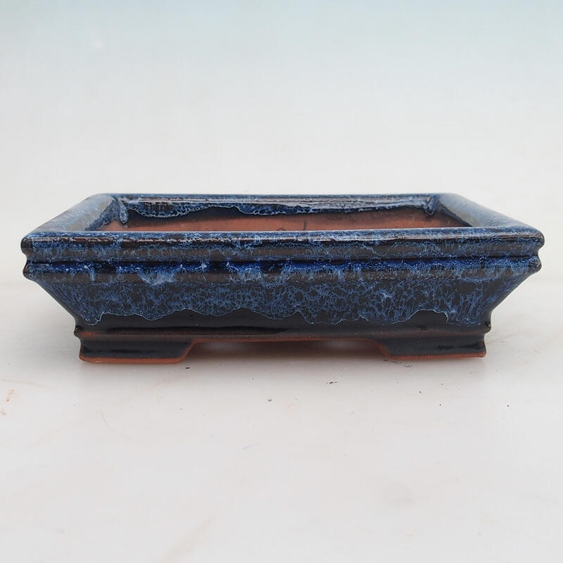 Bonsaischale 15 x 12 x 4 cm, Farbe blau