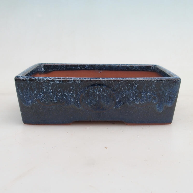 Bonsaischale 16 x 11,5 x 4,5 cm, Farbe blau