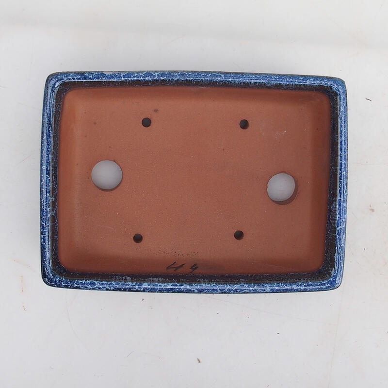 Bonsaischale 16 x 11,5 x 4,5 cm, Farbe blau