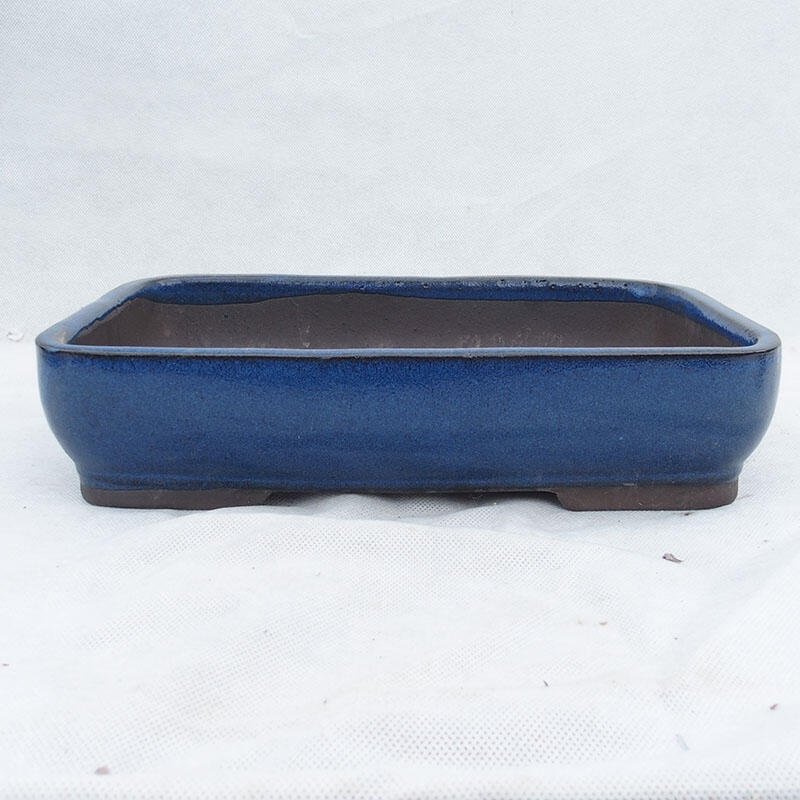 Bonsaischale 30 x 21 x 7 cm, Farbe blau