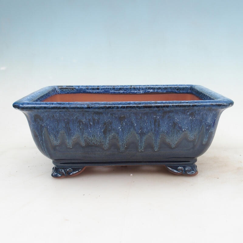 Bonsaischale 31 x 23 x 12 cm, Farbe blau