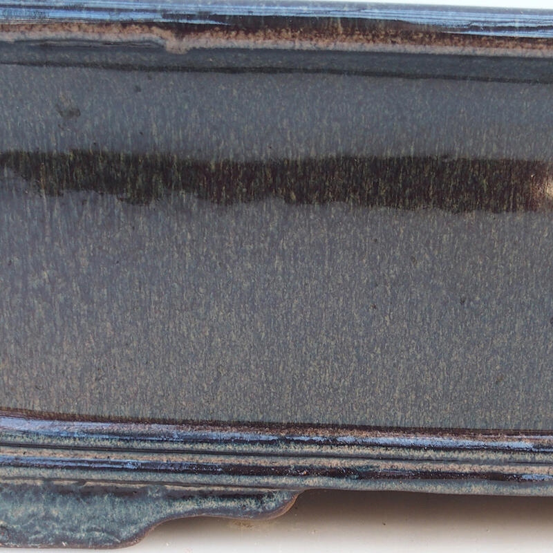 Bonsaischale 40,5 x 28,5 x 13 cm, Farbe Schwarz - Nur Palettentransport