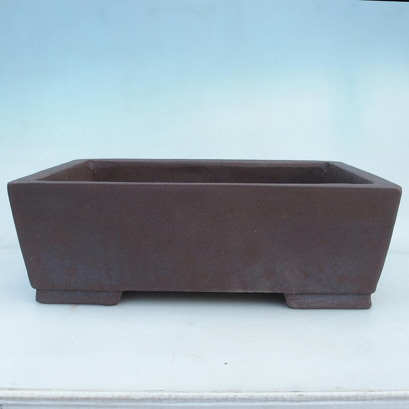 Bonsaischale 40 x 27 x 14 cm, Farbe braun