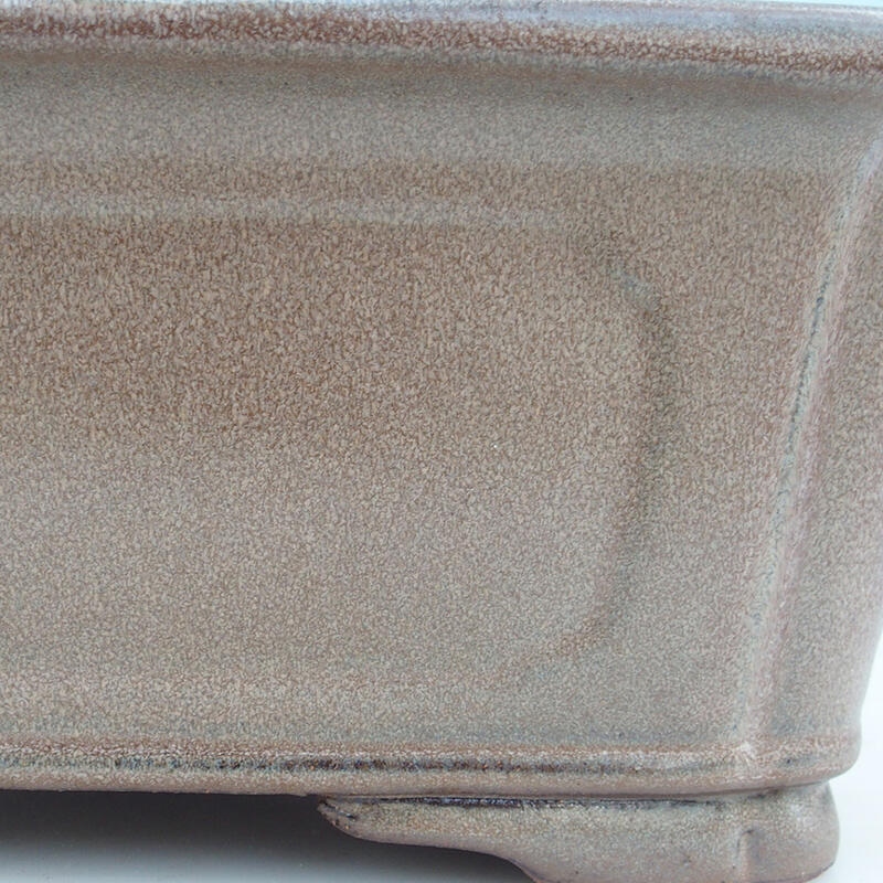 Bonsaischale 51 x 35,5 x 16 cm, Farbe braun - Nur Palettentransport