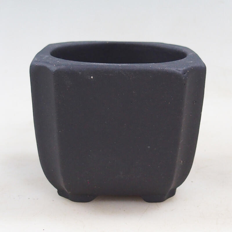 Bonsaischale 7 x 7 x 6 cm, Farbe schwarz