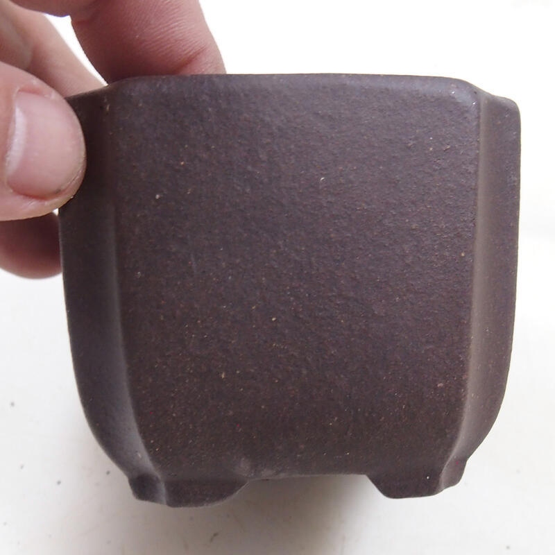 Bonsaischale 7 x 7 x 6 cm, Farbe braun