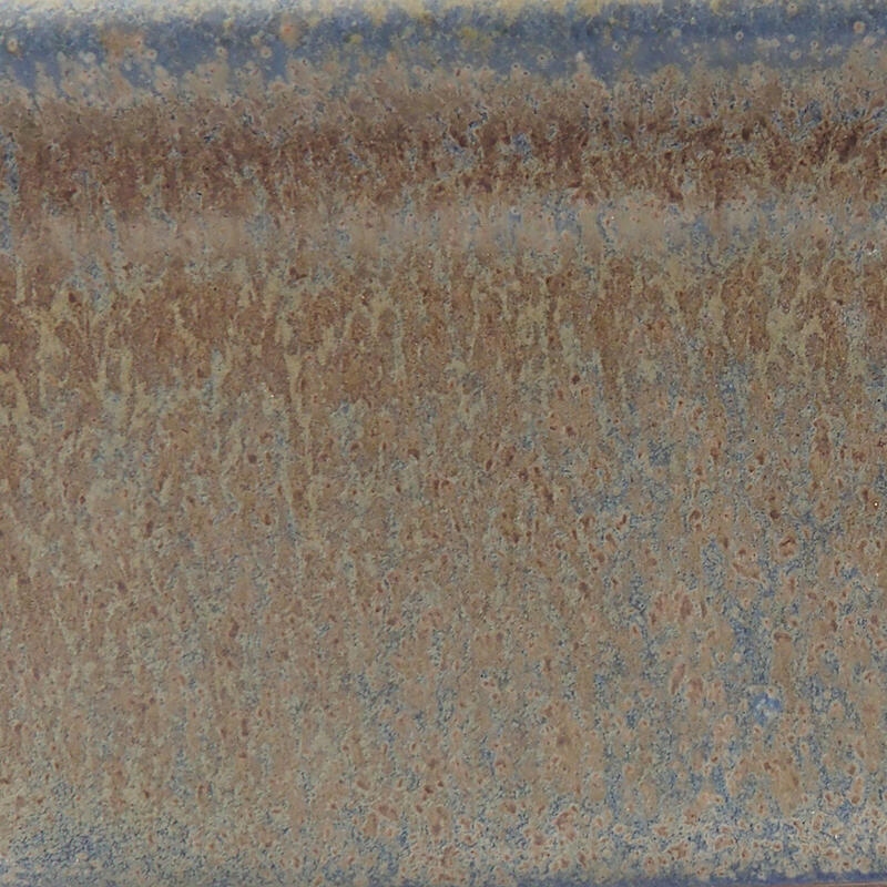 Keramik-Bonsaischale 12 x 8,5 x 4,5 cm, Farbe Blau