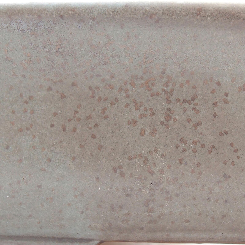 Keramik-Bonsaischale 15 x 13 x 5 cm, Farbe blaubraun