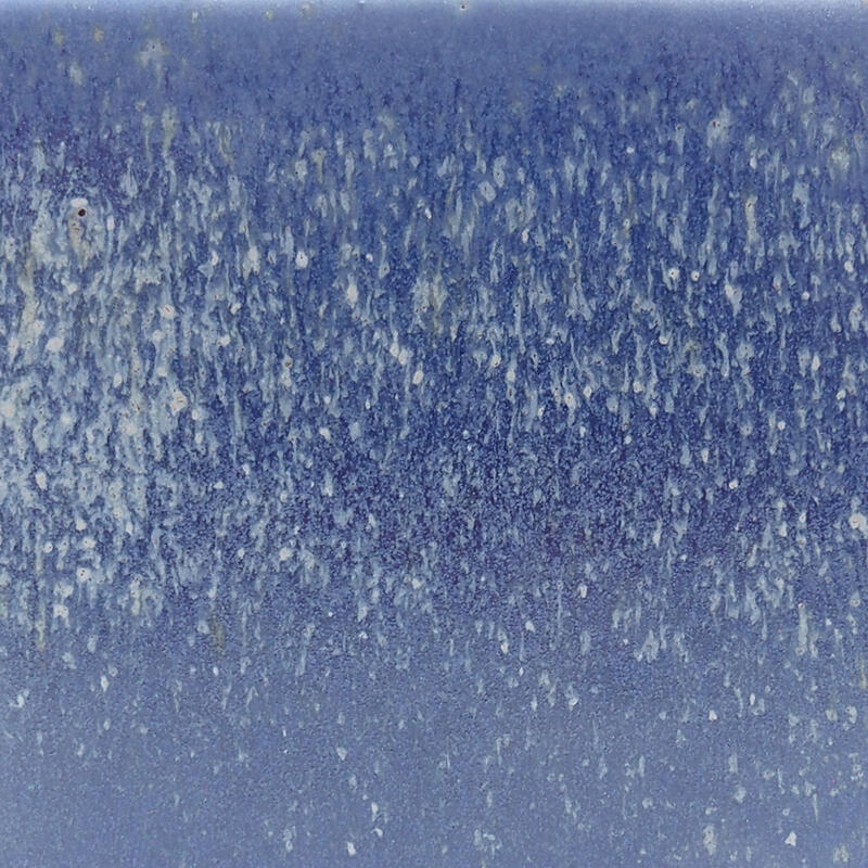 Keramik-Bonsaischale 7,5 x 7,5 x 7 cm, Farbe Blau