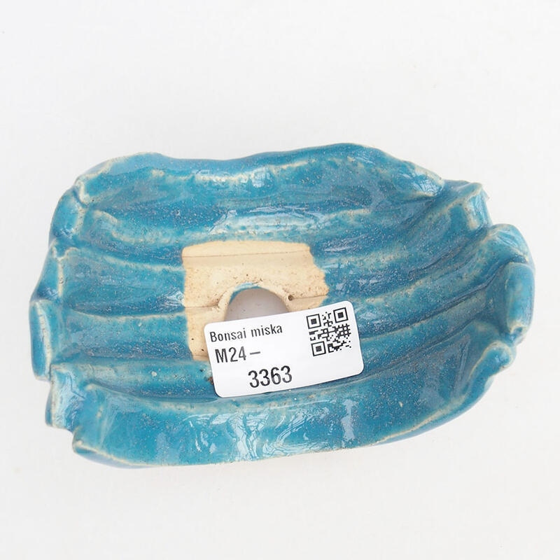 Keramikschale 10 x 7,5 x 6 cm, Farbe blau