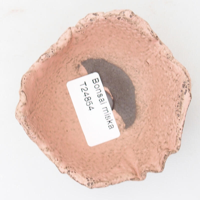 Keramikschale 8,5 x 8 x 4 cm, Farbe rosa