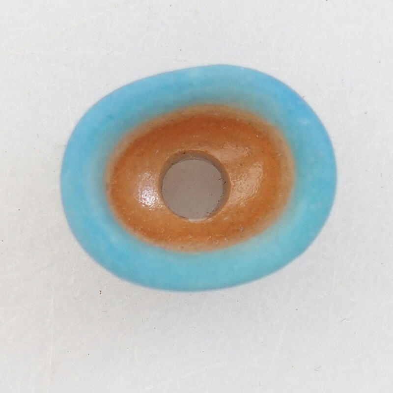 Mini-Bonsaischale 2 x 1,5 x 1 cm, Farbe blau