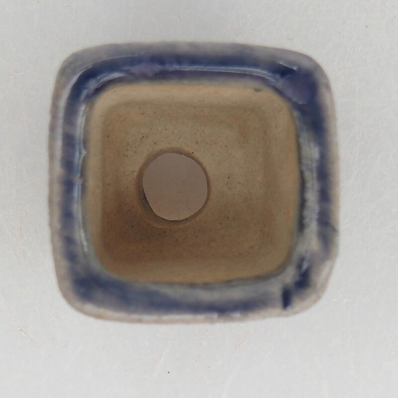 Mini-Bonsaischale 2 x 2 x 2 cm, Farbe Lila