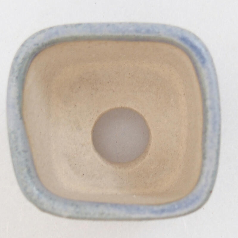 Mini-Bonsaischale 3 x 2,5 x 2 cm, Farbe blau