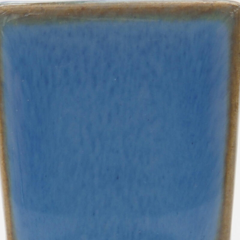 Mini-Bonsaischale 3 x 3,5 x 3,5 cm, Farbe blau