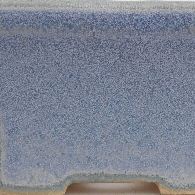 Mini-Bonsaischale 5,5 x 4 x 3 cm, Farbe blau