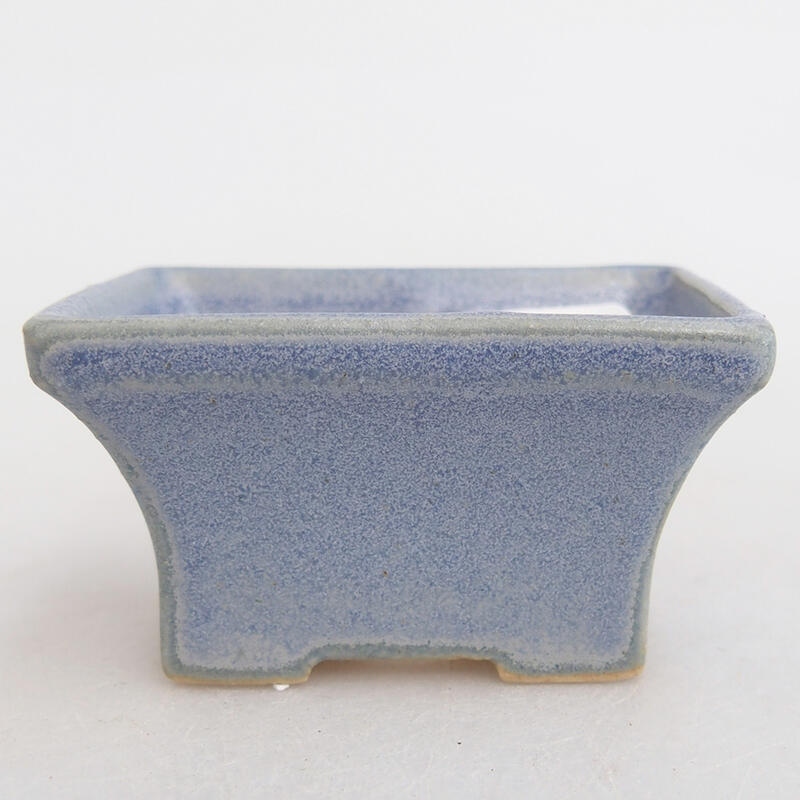 Mini-Bonsaischale 5,5 x 4 x 3 cm, Farbe blau