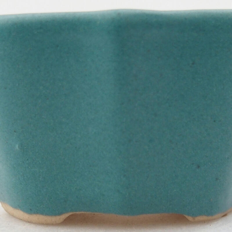 Mini-Bonsaischale 5 x 3,5 x 3 cm, Farbe blau