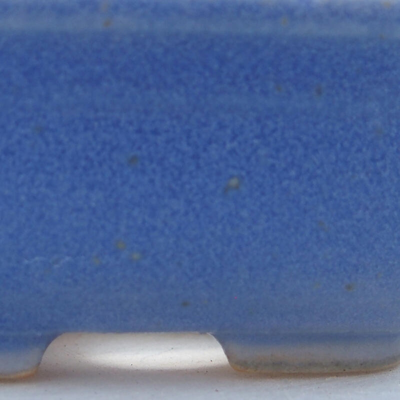 Mini-Bonsaischale 8 x 6 x 3 cm, Farbe Blau